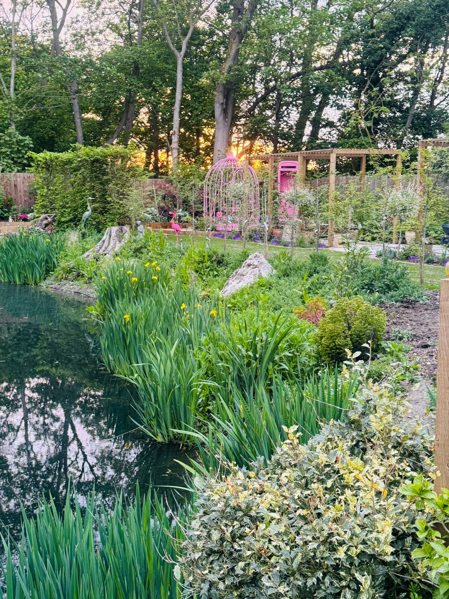 The finished Sophie Memorial Garden